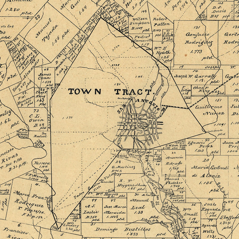 Bexafr County 1879 detail
